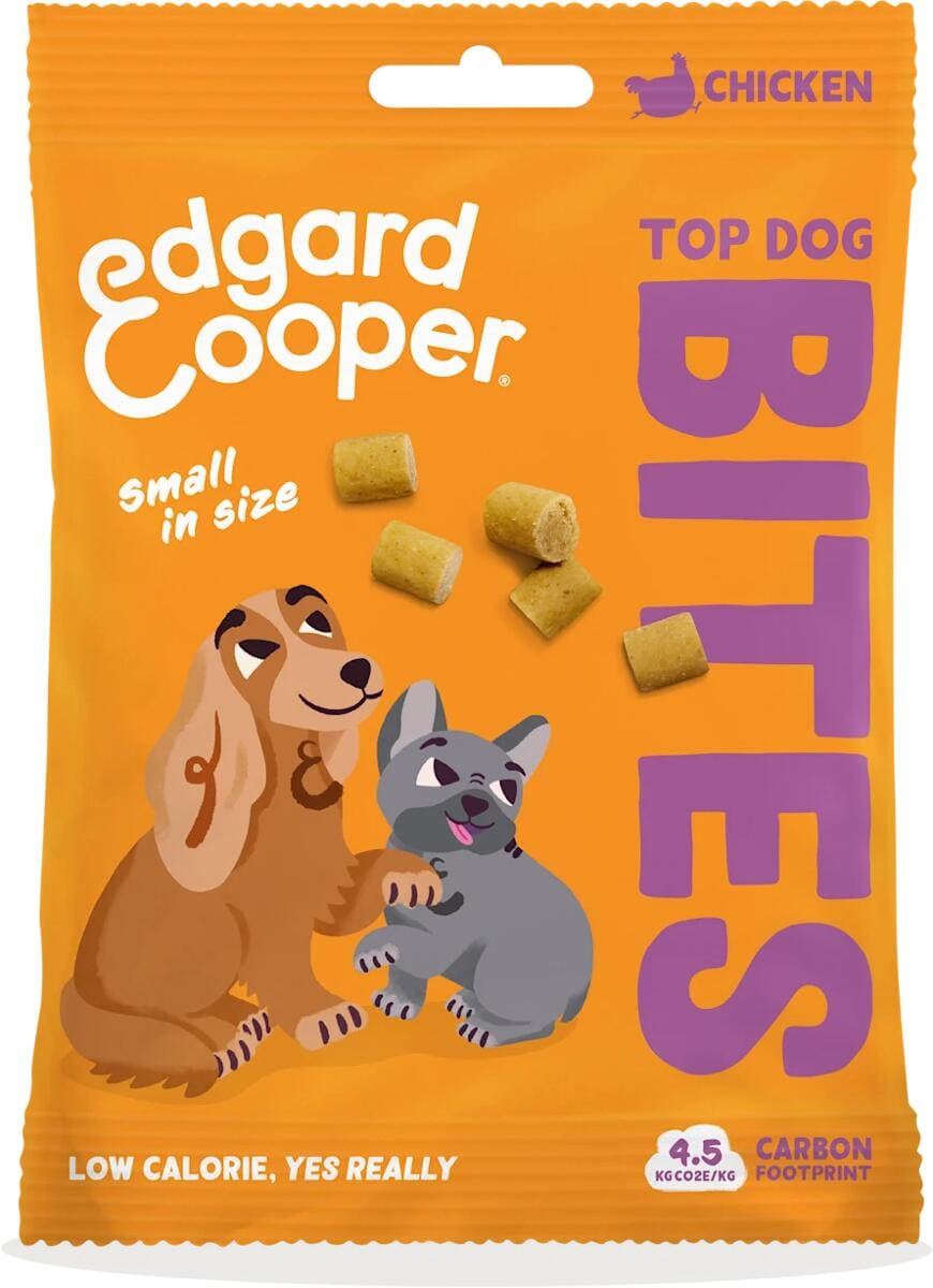 Edgard Cooper Bites Hundesnacks mit Huhn, klein, 50g