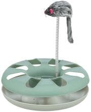 Trixie Crazy Circle with plush mouse, plastic, ø24x29cm