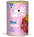 WOW Junior Nassfutter mit Rind