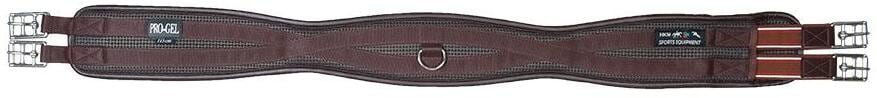 HKM Pro-Gel Sattelgurt, PVC, braun, 125cm