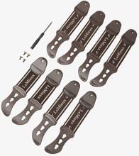 Set di cinturini di ricambio per paratendini LeMieux Exo-Flex, marrone, M