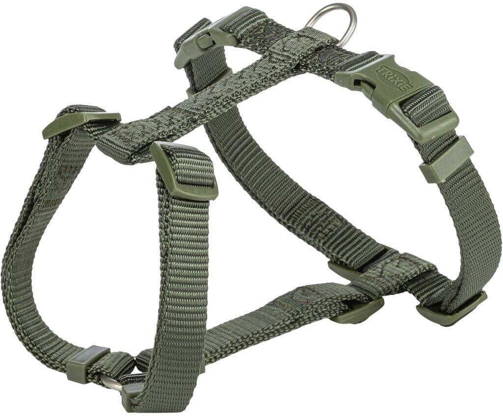 Trixie Premium H-Geschirr, olivgrün, M–L, 52–75cm/20mm