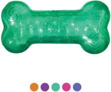 Osso giocattolo da masticare KONG Squeezz Crackle, 15 cm