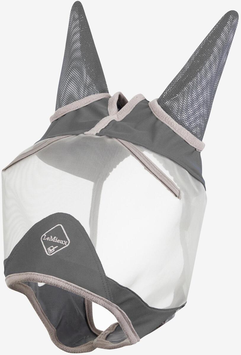 LeMieux ArmourShield Pro Half Fliegenmaske, grau, L