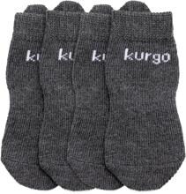 Kurgo Blaze Cross Socks, grey, size S, pack of 4