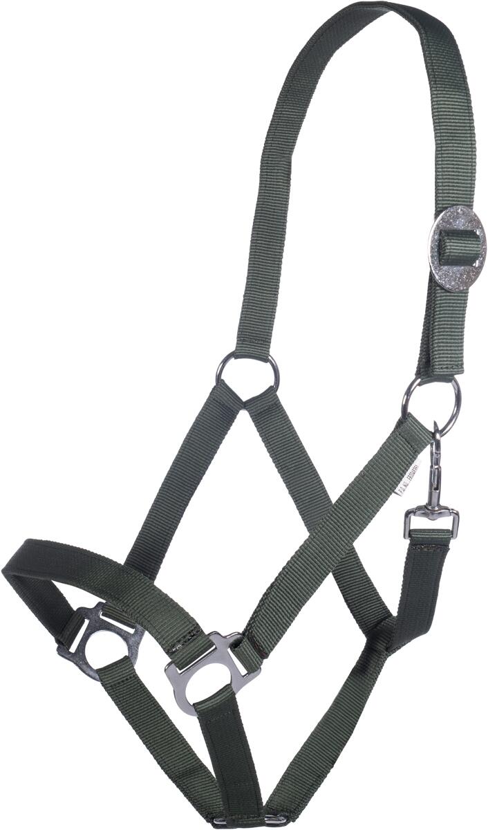 HKM Stars Economy Halfter, khaki, Warmblut