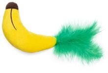 beeztees PLU KATZSPLZ DSCHUNGEL BANANE YELLOW 16