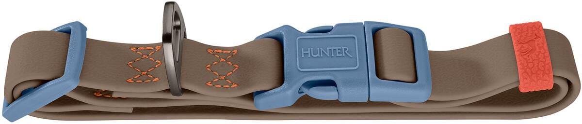 HUNTER Havanna Halsung, Kunststoff, taupe/rauchblau, 30-45/M