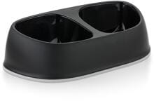 Knuffelwuff Doppel-Fressnapf, 2x700ml, schwarz