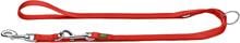 HUNTER lead, adjustable, red, 20 mm/200 cm