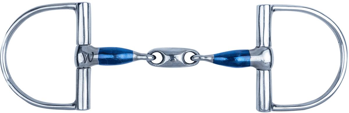 Waldhausen Sweet Iron D- Ring Gebiss, doppelt gebrochen, 10,5cm