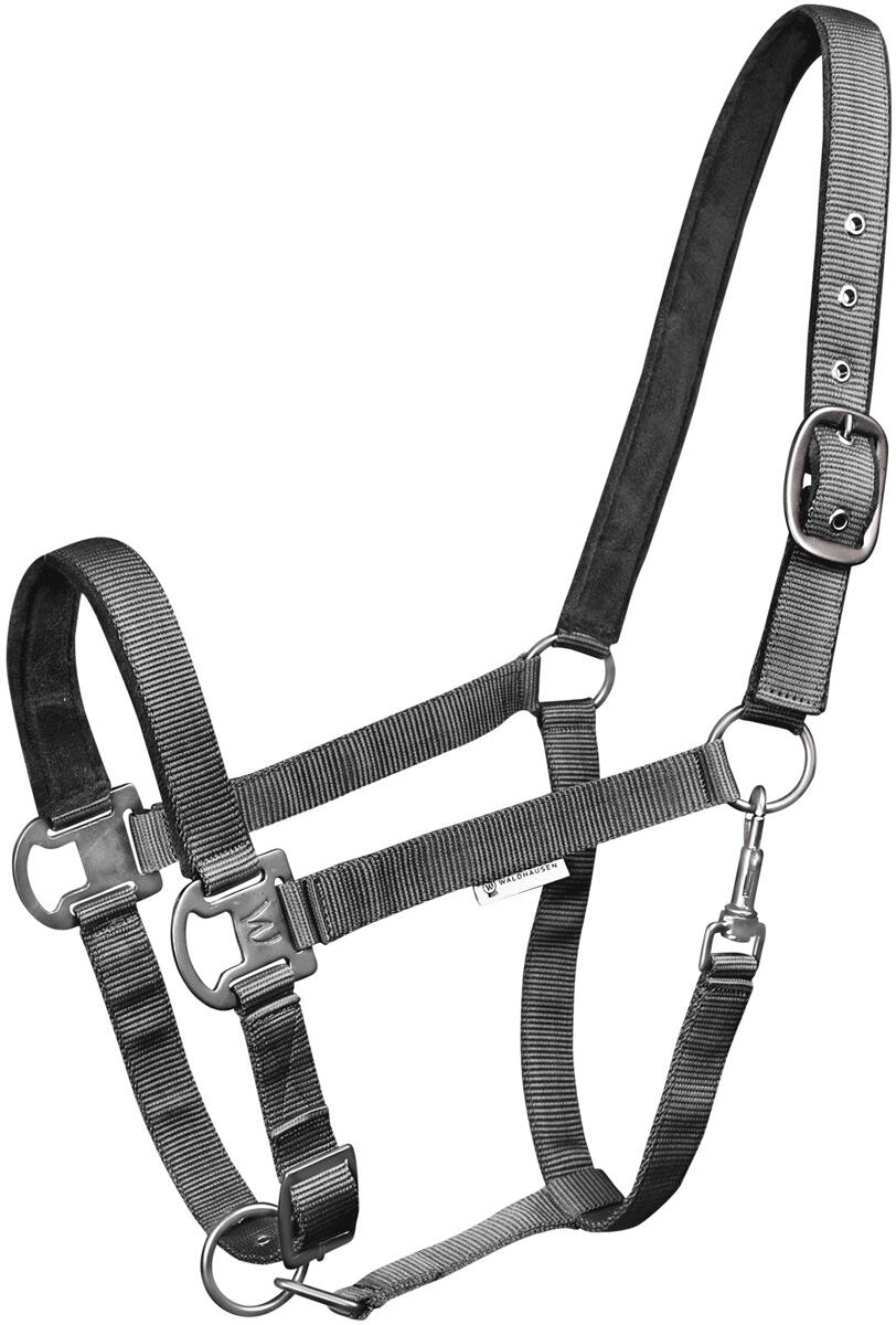 Waldhausen Gloomy Halfter, granitgrau, Pony