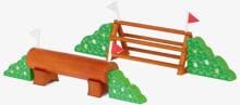 Set di ostacoli LeMieux Toy Pony XC, taglia unica, multicolore