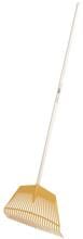 KERBL leaf rake with handle, 26 tines, 60cm