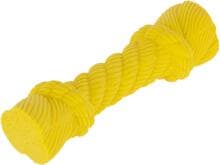 Giocattolo per cani KERBL Pet Tauseil in lattice, giallo, 13,5 x 3,6 cm