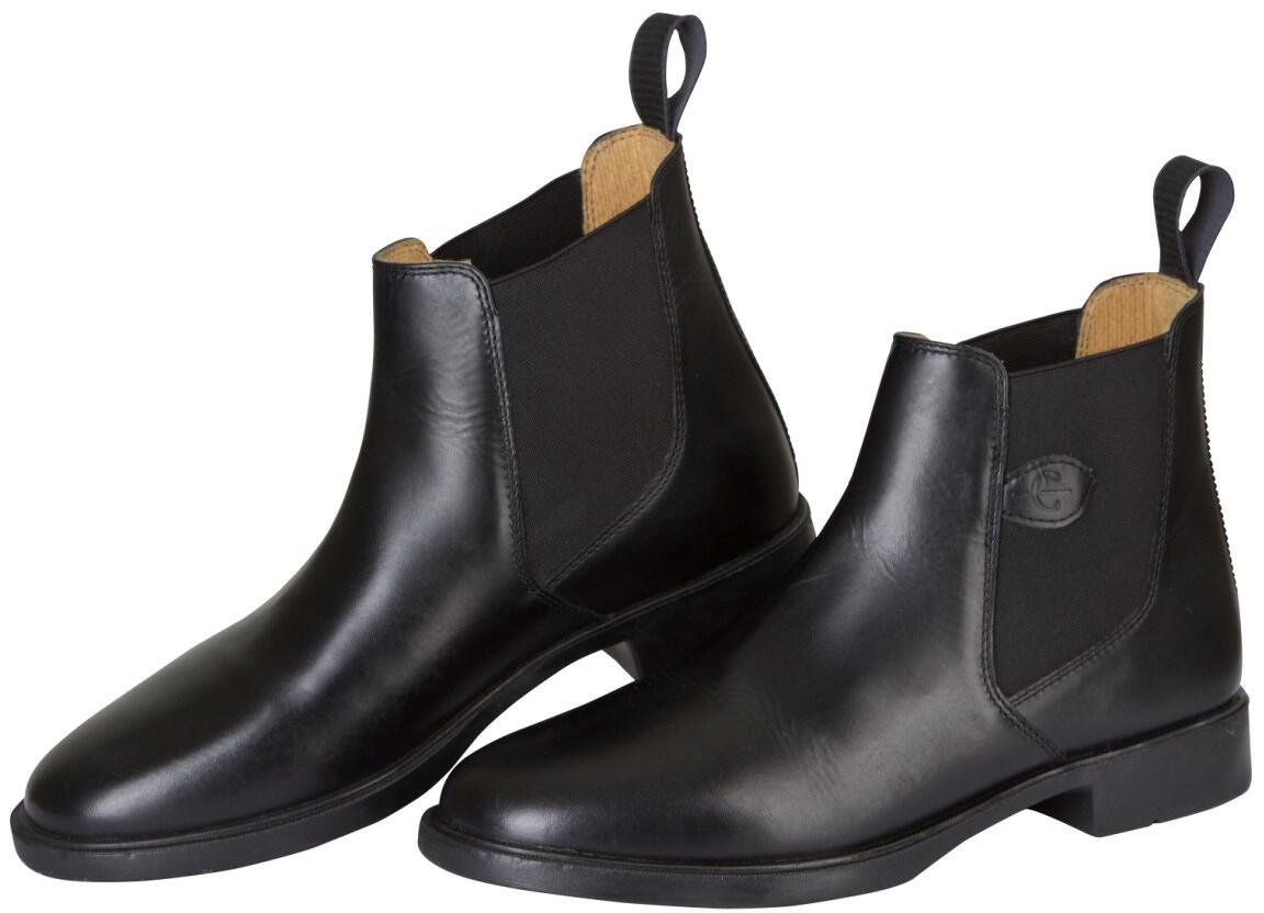 Covalliero Classic Reitstiefelette, Leder, Gr. 42, schwarz