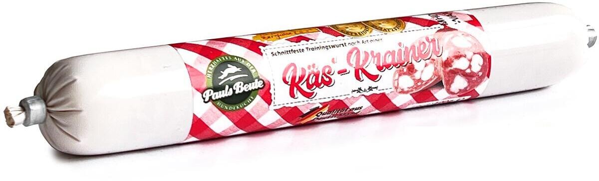 Pauls Beute Käs"-Krainer, Trainingswurst, 100g