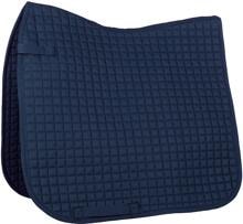 Cuscinetto da sella HKM Larissa, blu scuro, dressage per pony