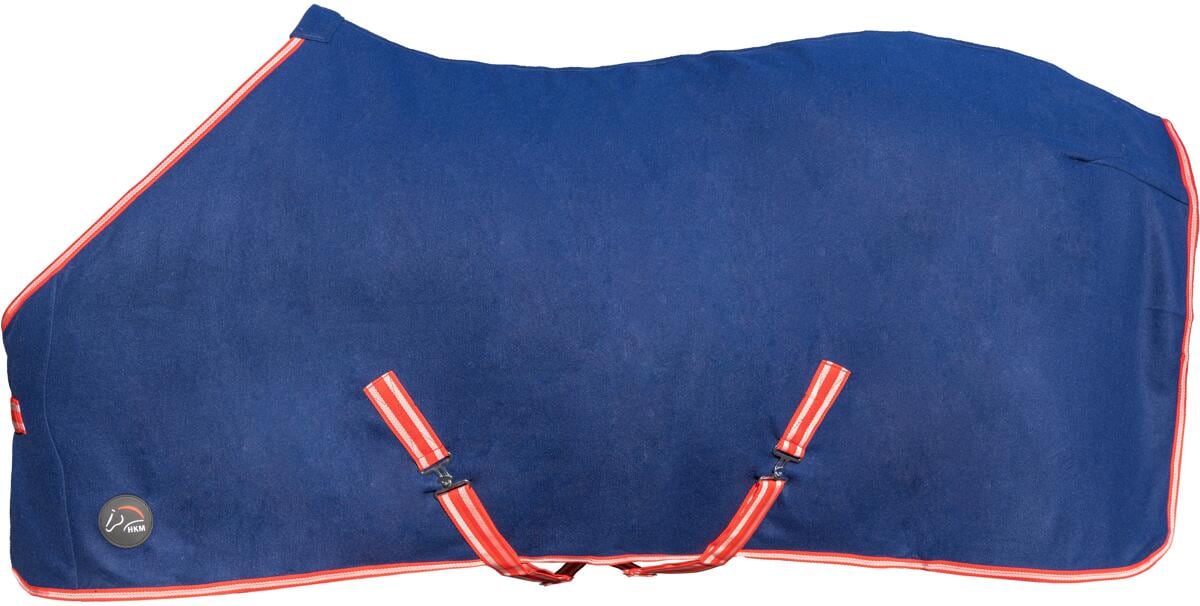 HKM Polar Abschwitzdecke, dunkelblau, 115cm
