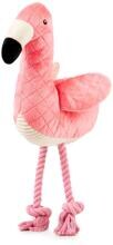 Max & Molly Huggles dog toy, Flamingo Sunny