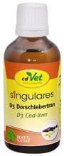 cdVet Singulares D3 Dorschlebertran, 50ml