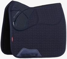 Sottosella da dressage LeMieux ProSorb Plain a 2 tasche, blu navy, L