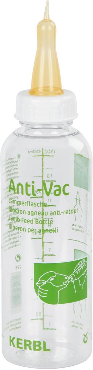 KERBL Hobbyfarming Anti-Vac Lämmerflasche, 450ml PetPoint Charly