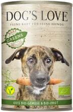 DOGS LOVE Bio Greens Ergänzungsfutter, 6x400g