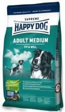 HappyDog Fit & Well | Adult Medium Dog | Hundefutter