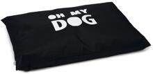 cuscino per cani beeztees Oh My Dog, nero, 100x70cm