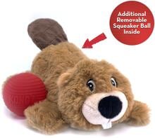 KONG Cozie Pocketz Beaver | Größe M | Hundespielzeug