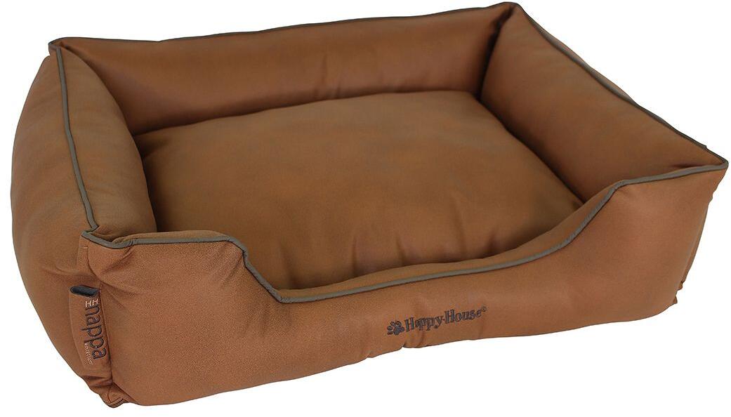 Happy House Nappa Hundebett, rechteckig, Haselnuss, L