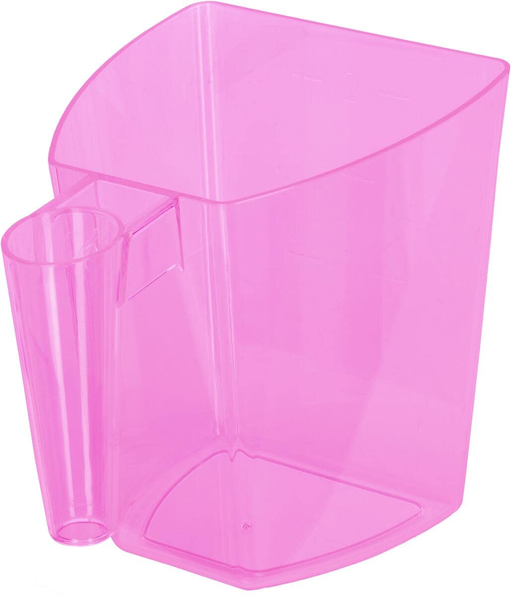 Covalliero Futterschaufel, transparent, pink, 2kg