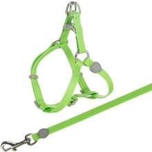Trixie One Touch cat harness with lead, 26-37cm/10mm, 1.20m, assorted colours