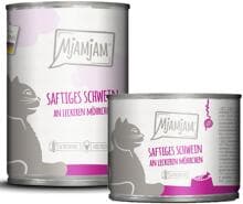 Mjamjam Katzenfutter mit Schwein & Möhrchen
