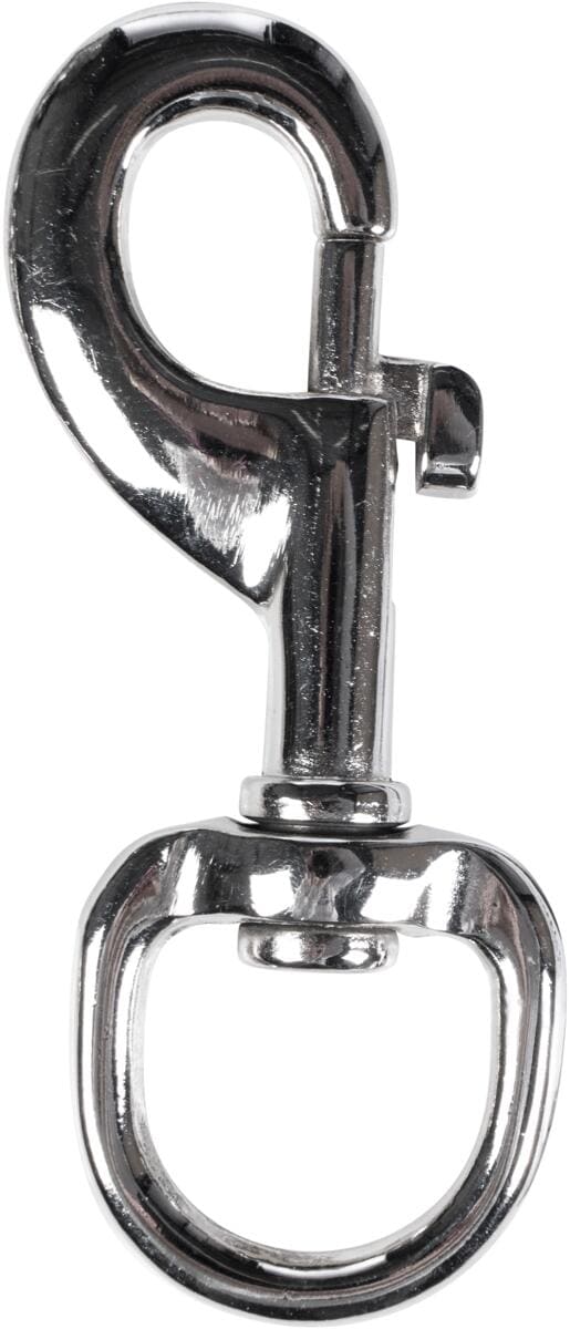 HKM Karabinerhaken für Stricke, silber