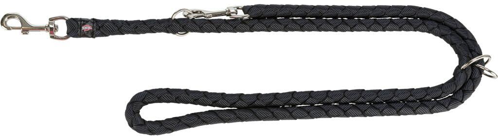Trixie Cavo V-Leine, schwarz, L–XL, 2m/ø18mm