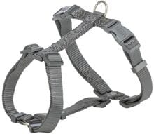 Trixie Premium H-harness, graphite, L, 60-87cm/25mm