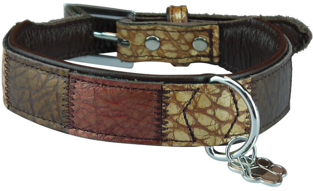 Happy House Patchwork Halsband, XS, 25-33cm
