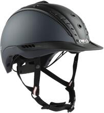 Casco da equitazione CASCO Mistrall 2 Edition, L/XL, 60-63 cm, grigio/nero testurizzato