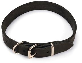 Karlie Rondo Halsband, Leder, schwarz, 47x2cm