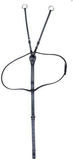 HKM Martingal, Leder, schwarz, Vollblut/Warmblut