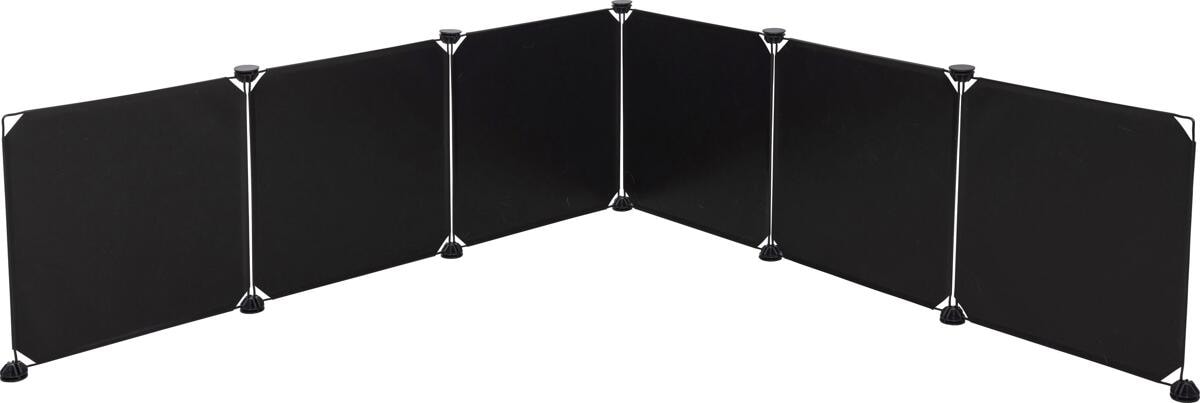 KERBL Pet Hopsi Kunststoffwand-Elemente, 6 Elemente à 35x35cm
