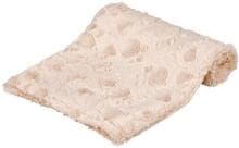 Trixie Coperta accogliente, strutturata in morbido peluche, 70x50cm, beige