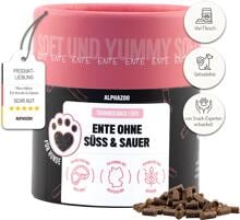 alphazoo Ente Ohne Süß & Sauer Hundesnacks, 65g