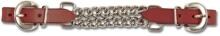 Waldhausen Western chin chain, brown