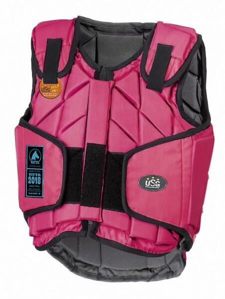 USG Eco-Flexi Panel Sicherheitsweste, L3, pink, Erwachsene M