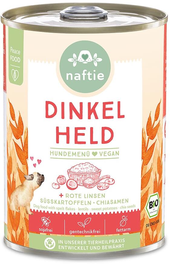naftie Dinkel Held Bio Nassfutter, 12x400g