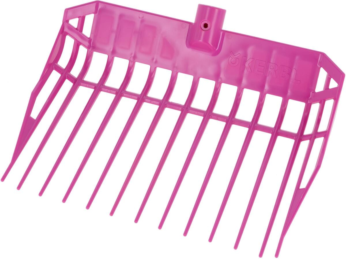 KERBL Dunggabel für Strohpellets, pink