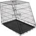 KERBL Pet Gittertransportbox, trapezförmig, zweitürig